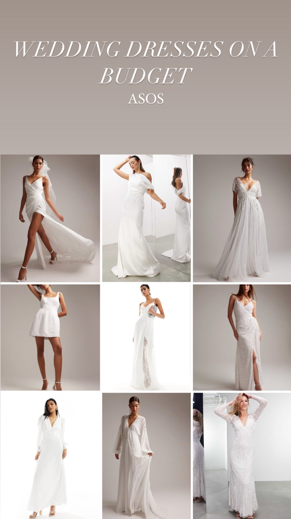 wedding dresses on a budget on asos 👰🏻‍♀️💌

i’m in my bridal era and i’ve been looking at wedding dresses everyday and i absolutely love these dresses! all under £250 and super chic 🤍

🏷️ 2025 bride, wedding, planning a wedding, wedding dresses, asos wedding 

#LTKuk #LTKwedding #LTKeurope