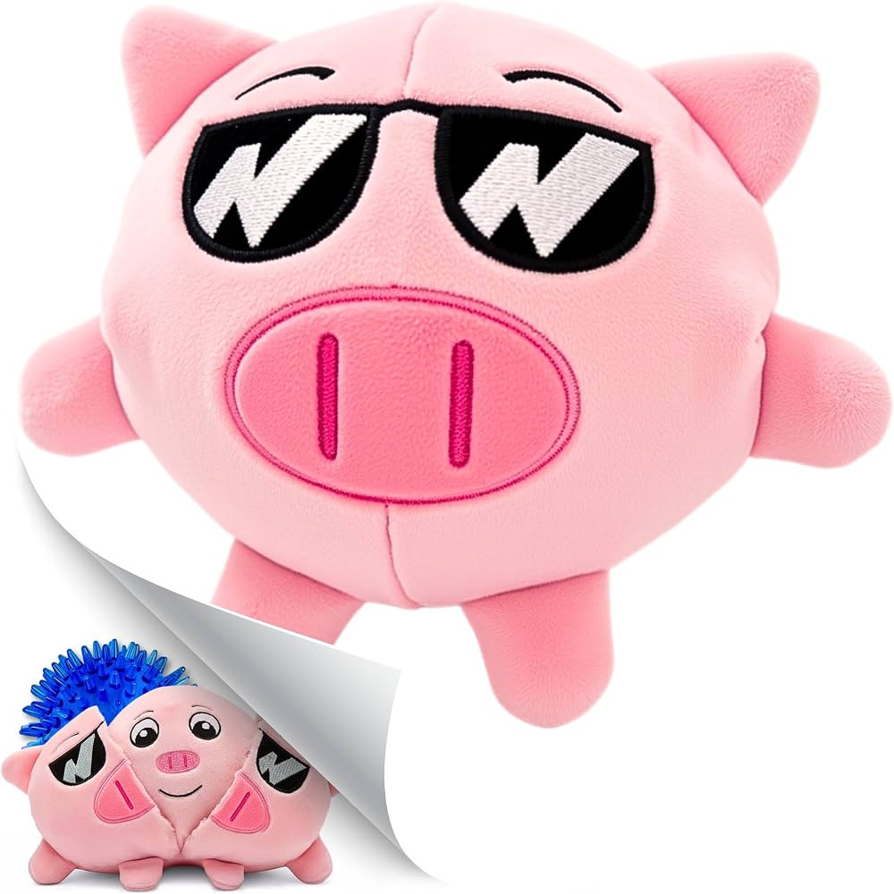 3 in 1 Squeaky Soft Plush Durable Dog Chew Toy for Aggressive Chewers, No Stuffing Interactive To... | Amazon (US)