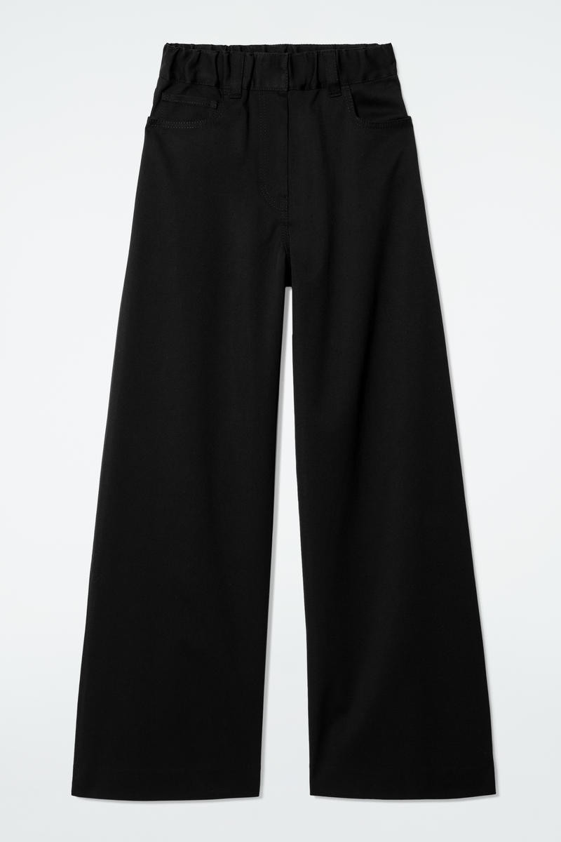 Wide-Leg Cotton Pants | COS (US)