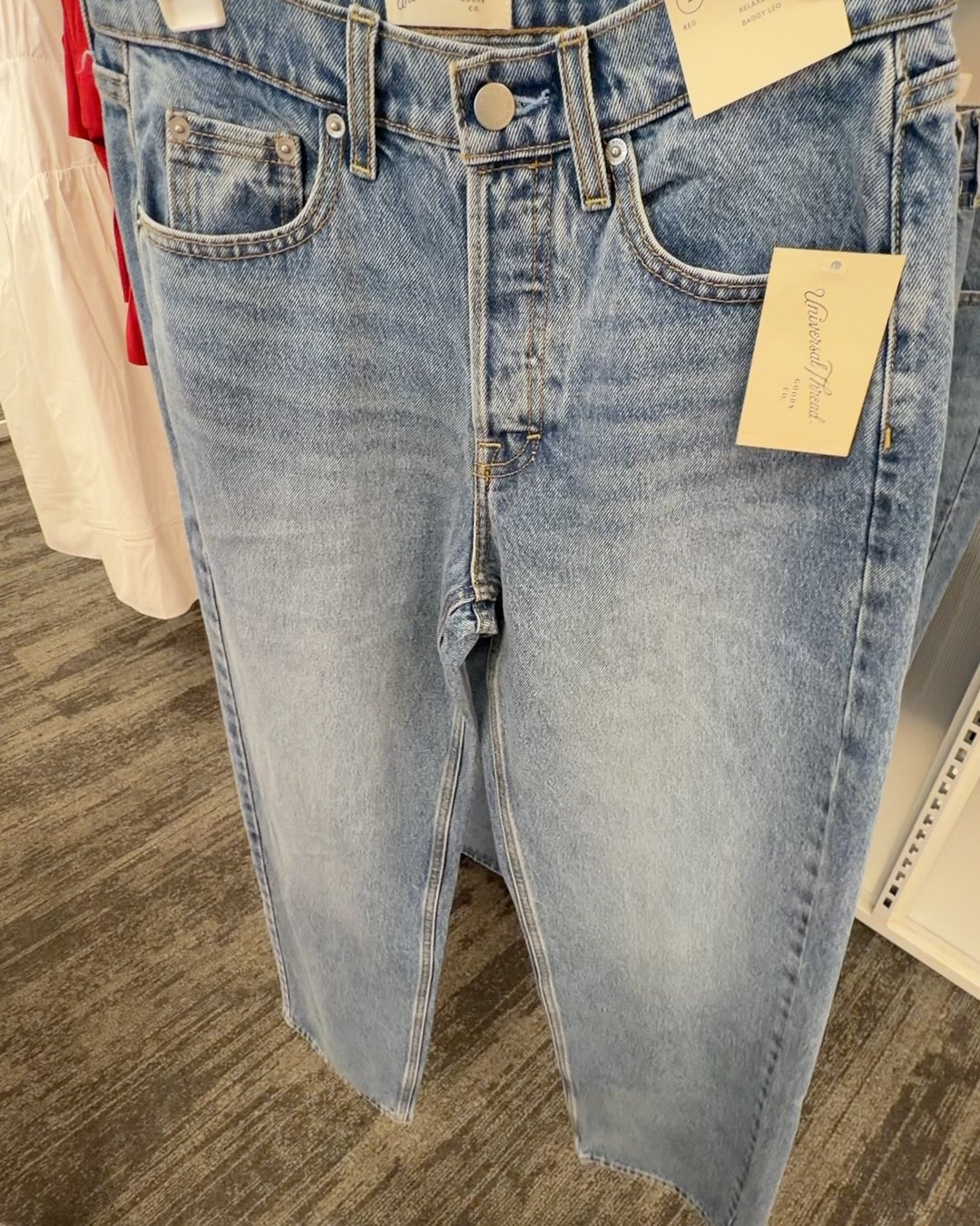 I’ve been on a jean kick lately but hello these women’s 90s low rise heart pocket baggy jeans are so cute and they’re finally online  