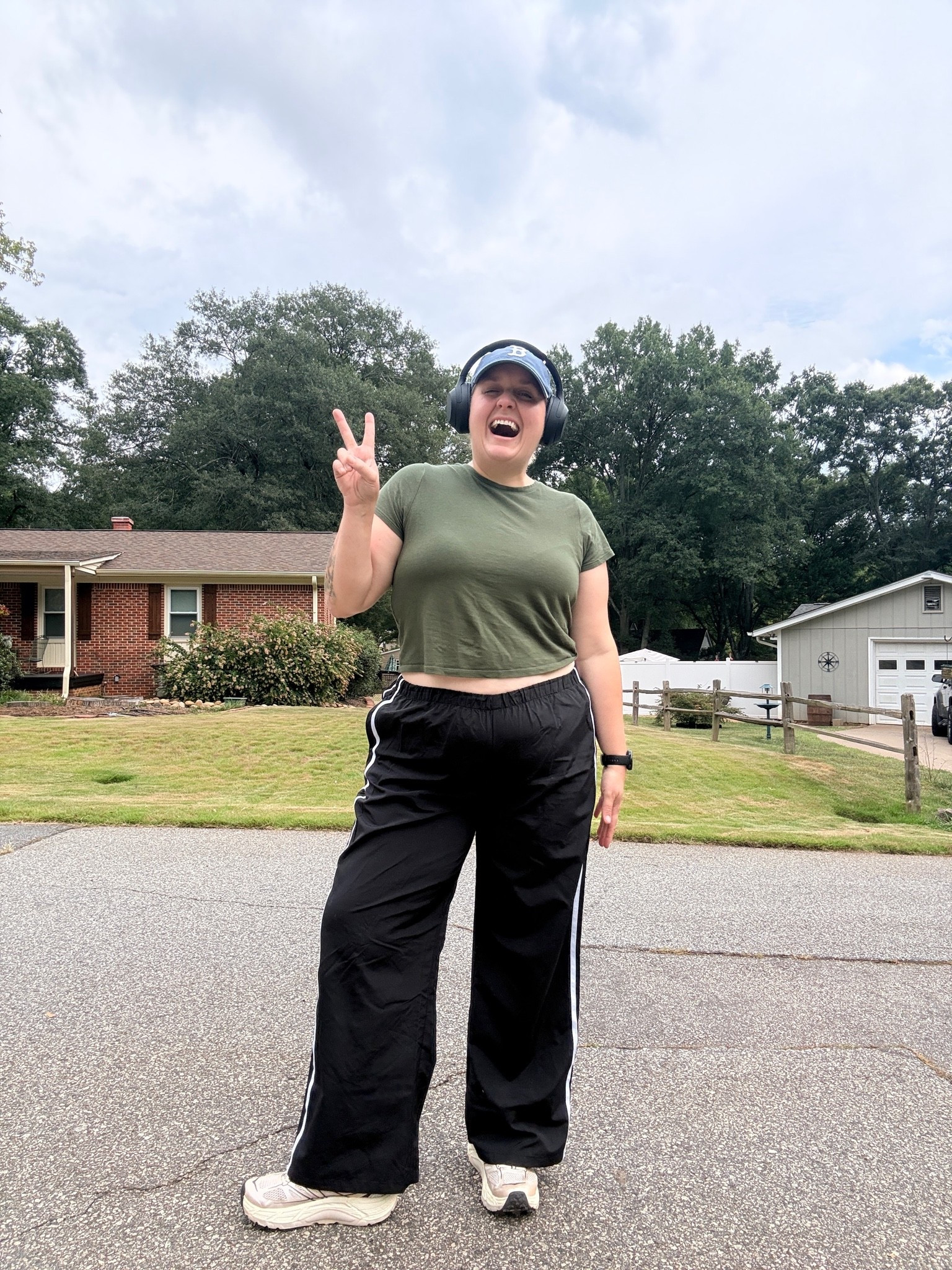 Wearing an L in the pants!