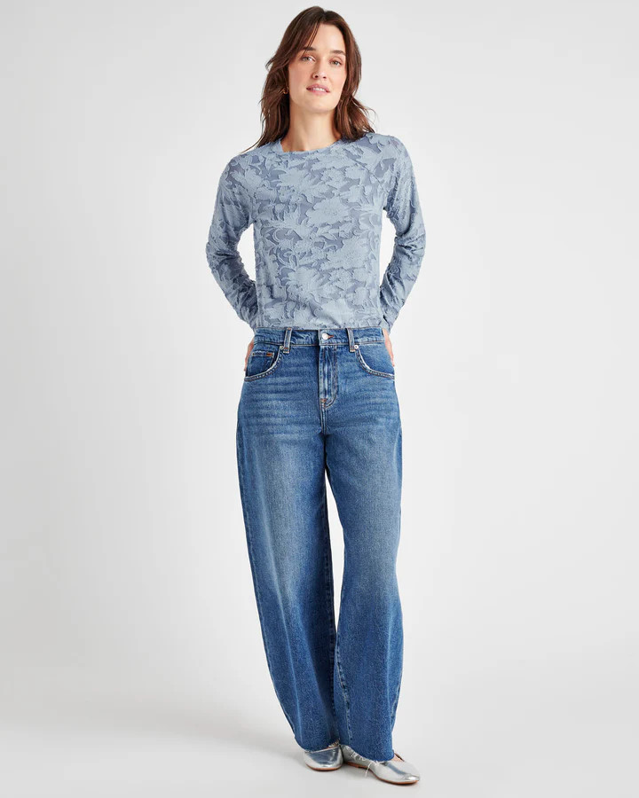 Cecelia Floral Long Sleeve Tee | Splendid