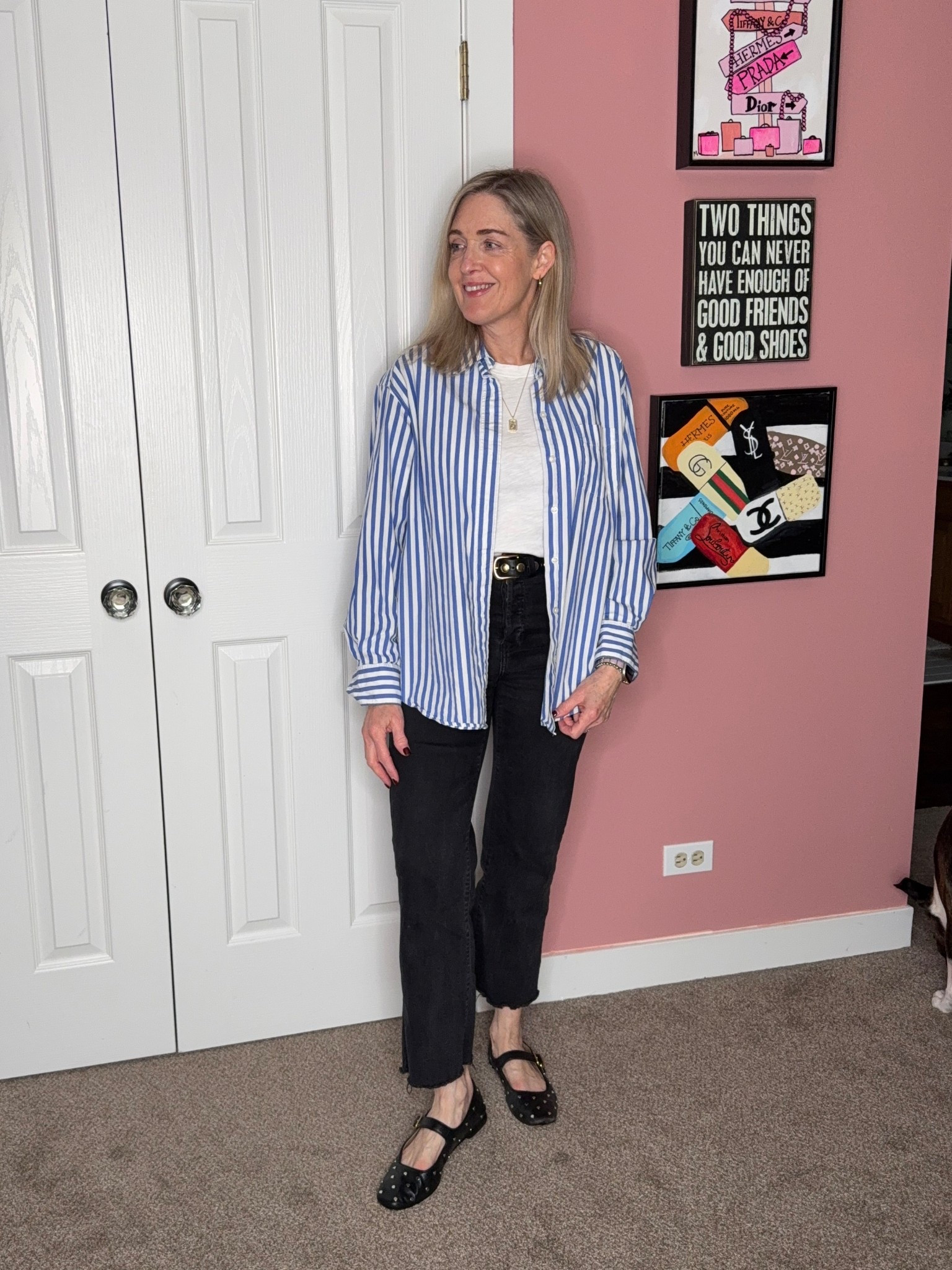 Business casual outfit. Everyday outfit. Outfits with button up’s. 

#LTKootd #LTKSeasonal #LTKWorkwear