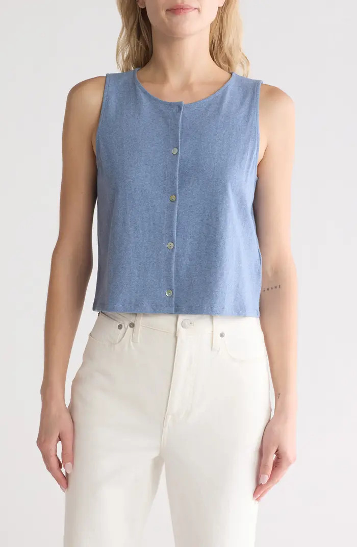 Bacopa Button Front Tank Top | Nordstrom Rack