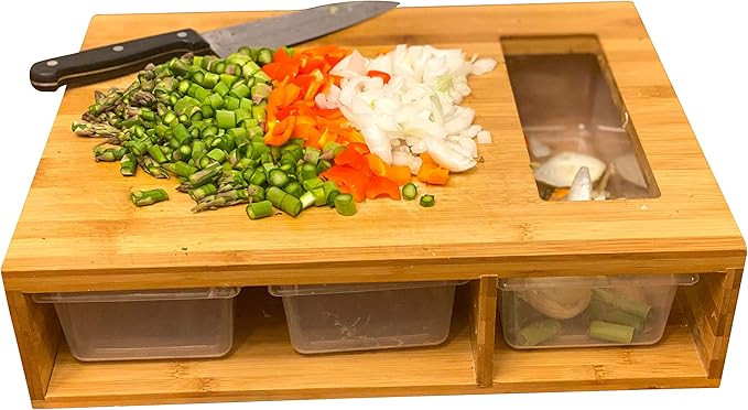 Cutting Board Kitchen Gadgets Cutting boards for kitchens CuttingBoards Bamboo Cutting Boards - W... | Amazon (US)