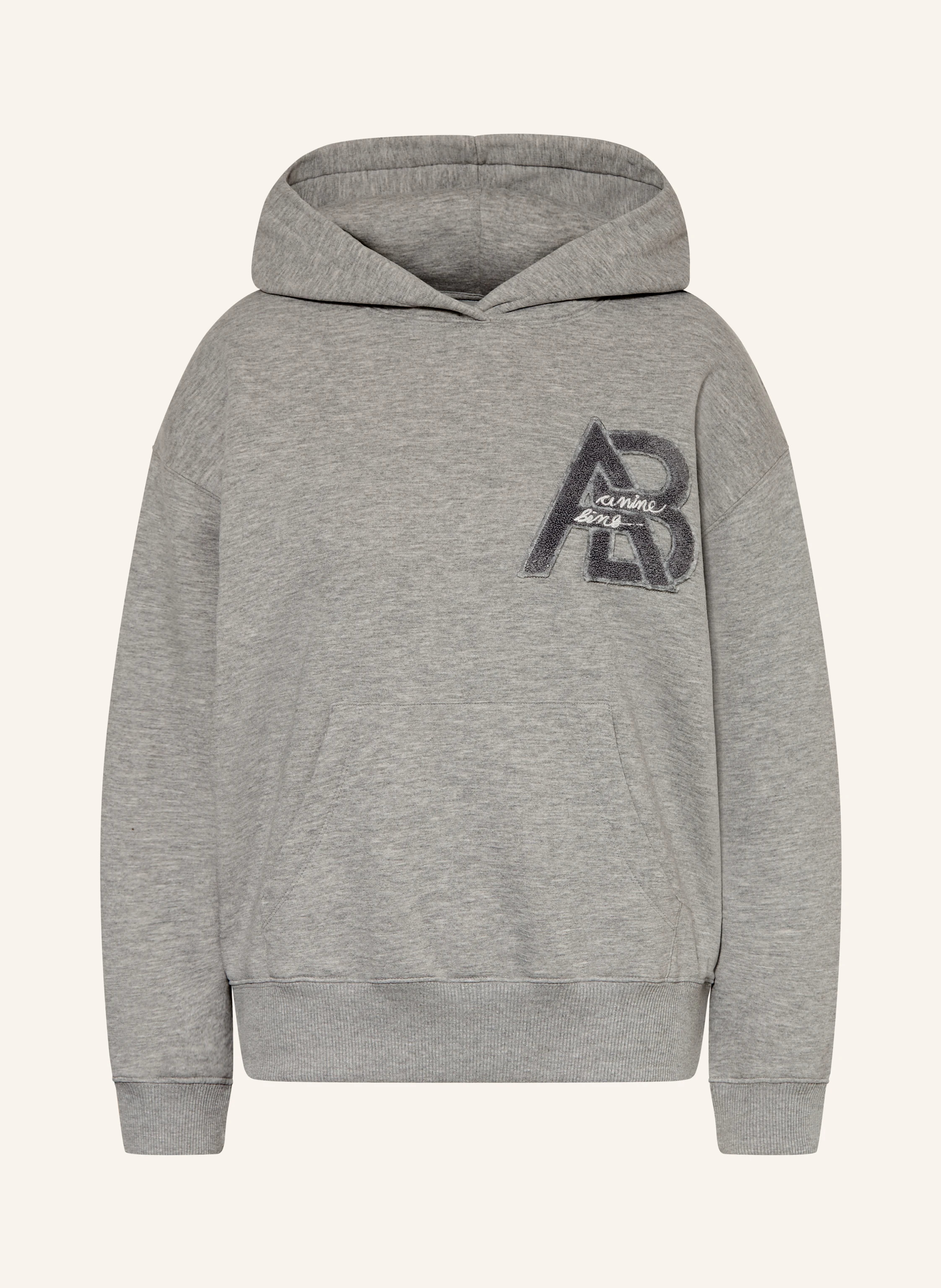 ANINE BING Ovesized-Hoodie JACI in hellgrau | Breuninger (DACH)