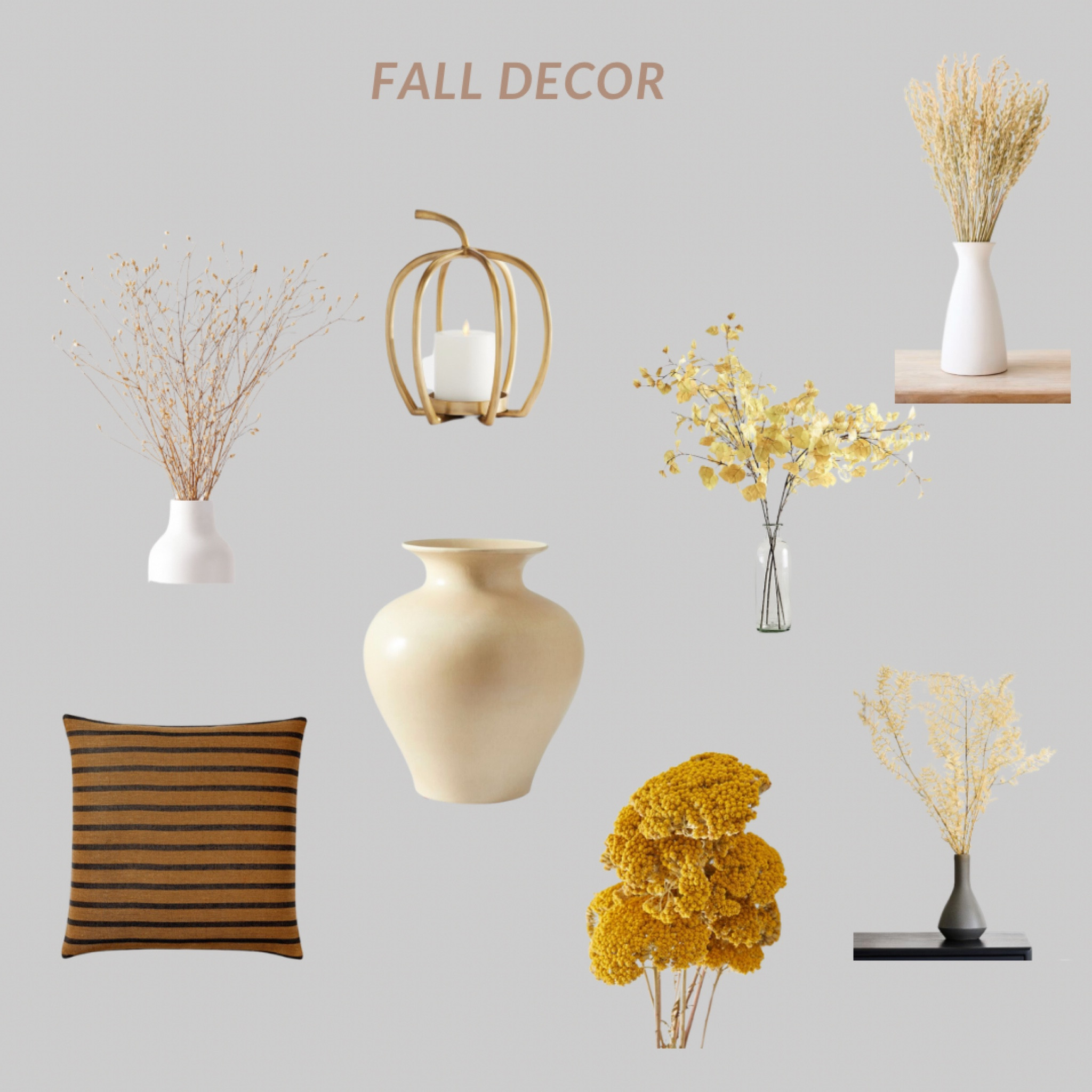 West Elm Pottery Barn florals fall decor decorative pillows 