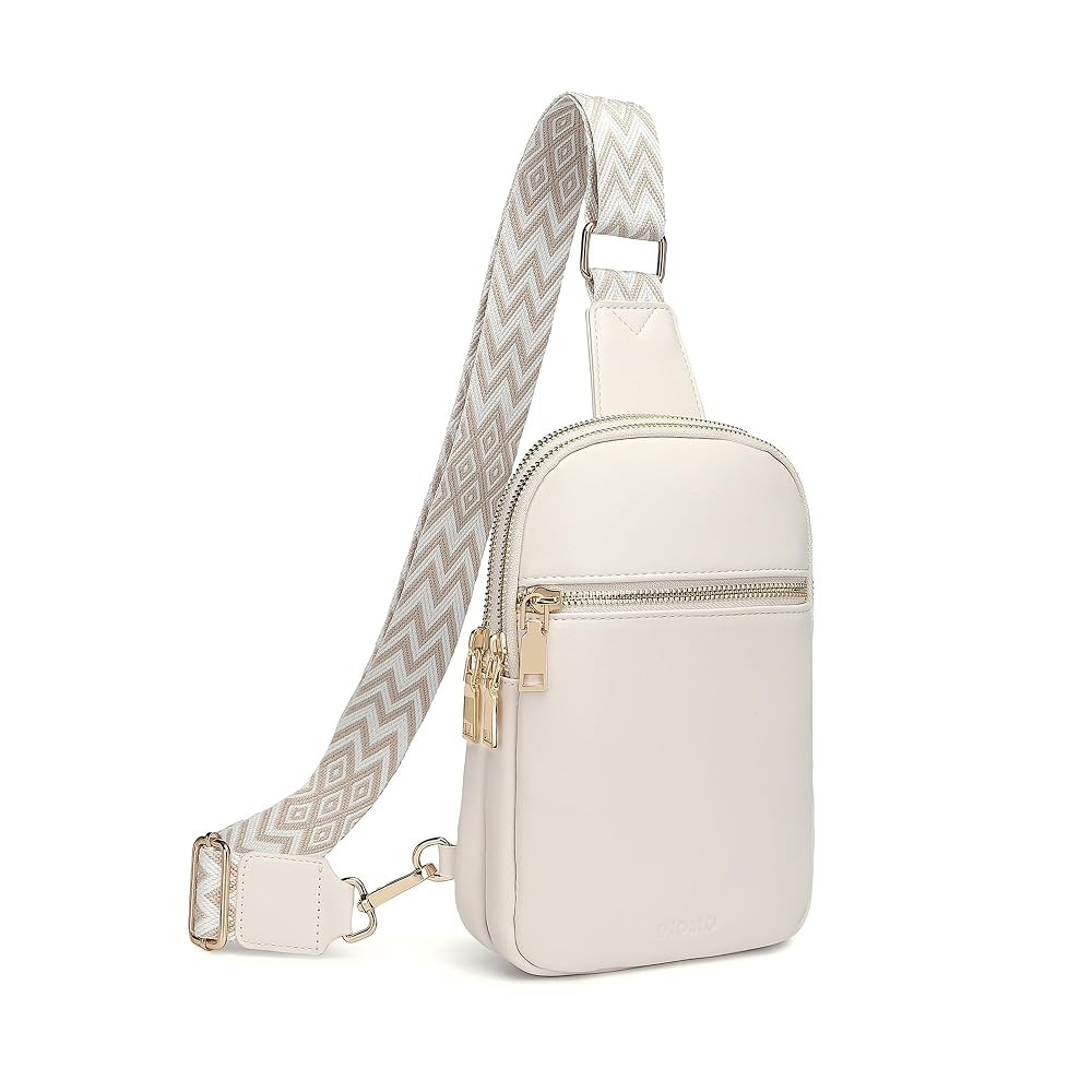 DIOMO Anti Theft Small Sling Bag for Women Cross Body Bag Trendy, RFID Fanny Packs Vegan Leather ... | Amazon (US)