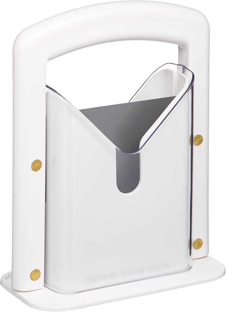 Hoan The Original Bagel Guillotine Universal Slicer, 9.25-Inch, White | Amazon (US)