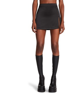 Cameron Satin Slit Mini Skirt | Dillard's