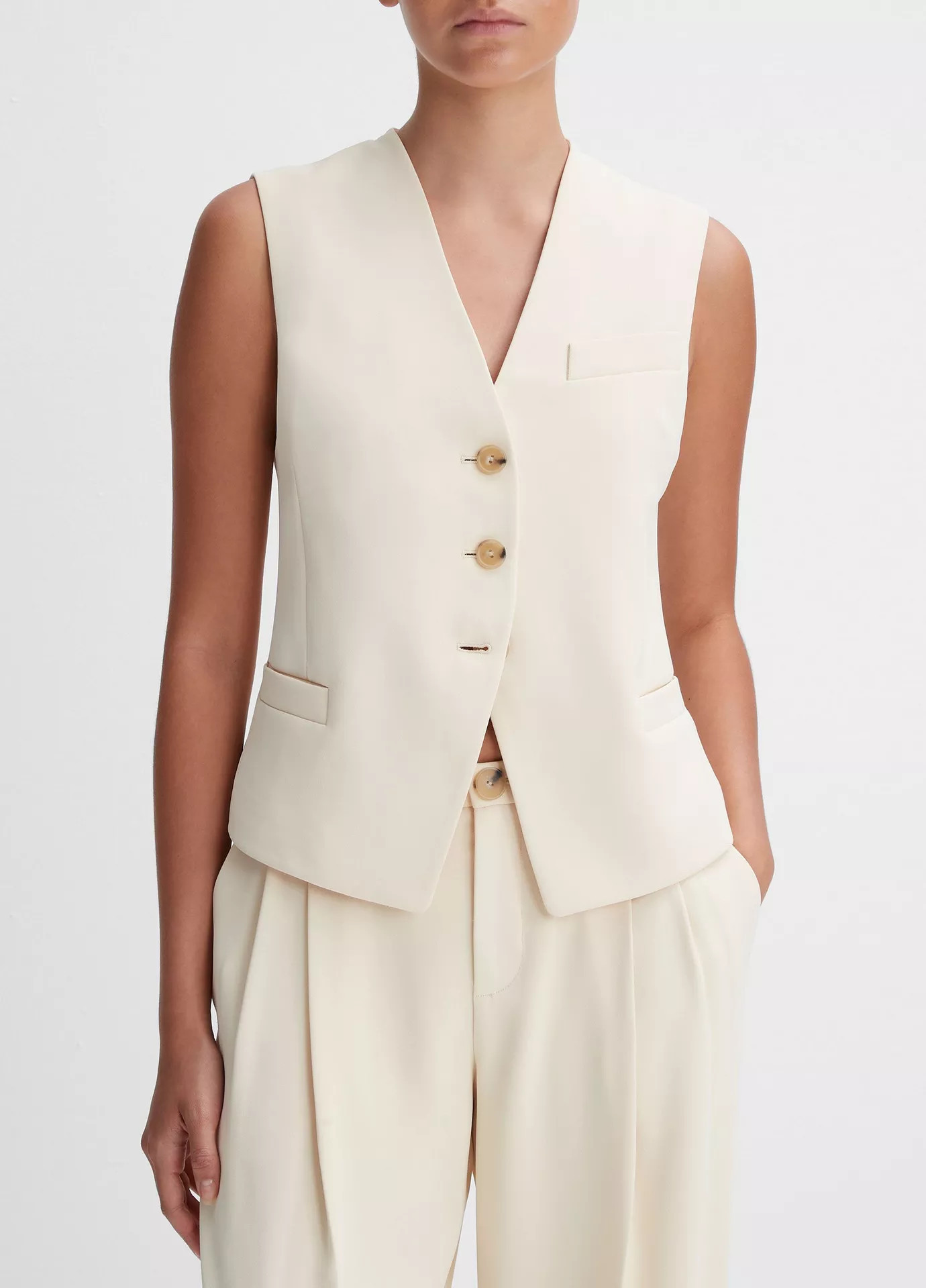 Crepe Vest | Vince LLC
