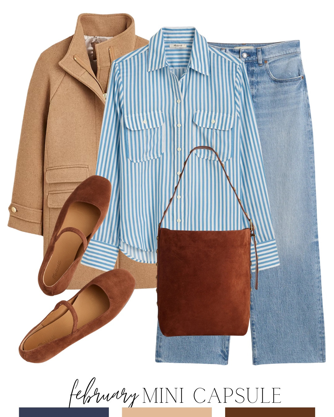 February mini capsule February outfits

#LTKStyleTip #LTKOver40 #LTKSeasonal