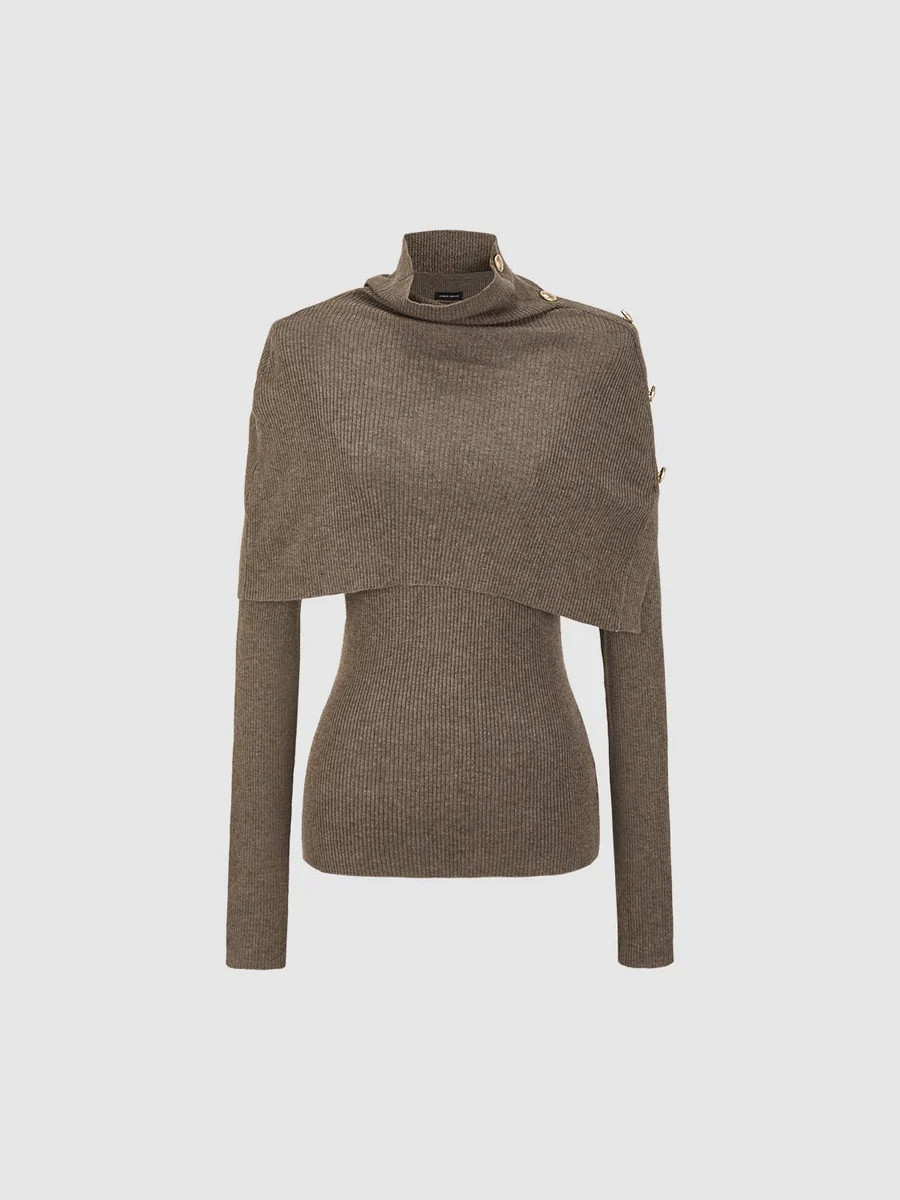 Detachable Knitted T-Shirts | Urban Revivo