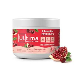Ultima Replenisher Daily Electrolyte Powder Drink Mix – Sugar Free – Cherry Pomegranate, 30 S... | Amazon (US)