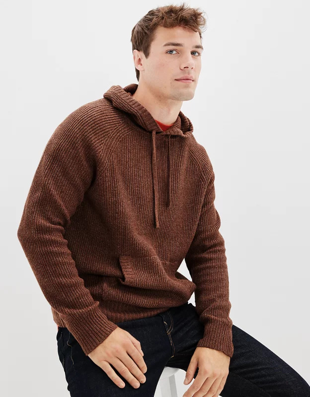 AE Super Soft Sweater Hoodie | American Eagle Outfitters (US & CA)