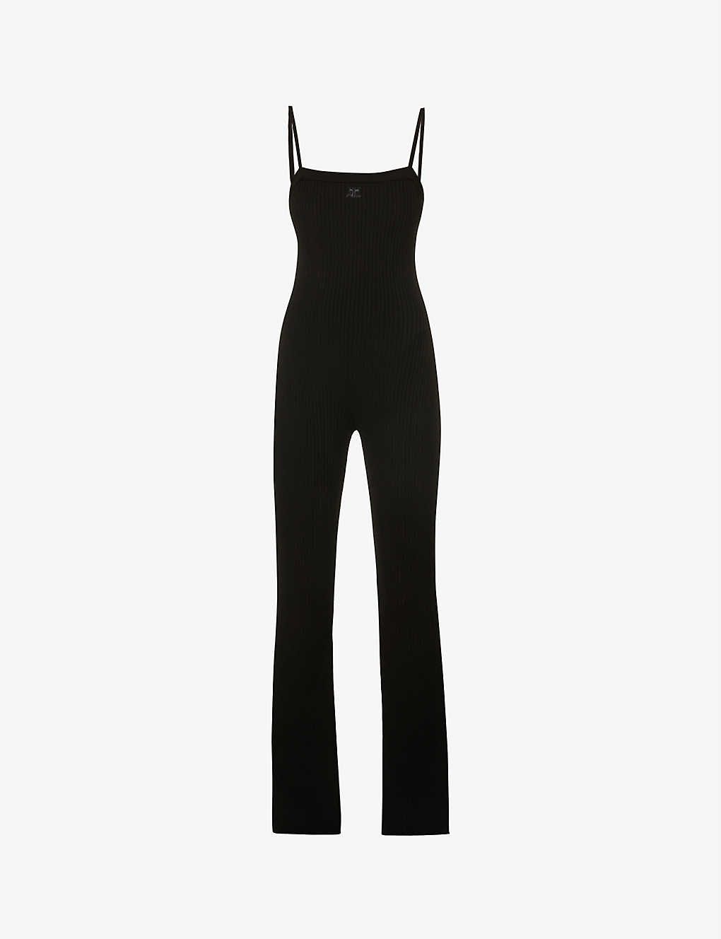 Classic ribbed stretch-knit jumpsuit | Selfridges