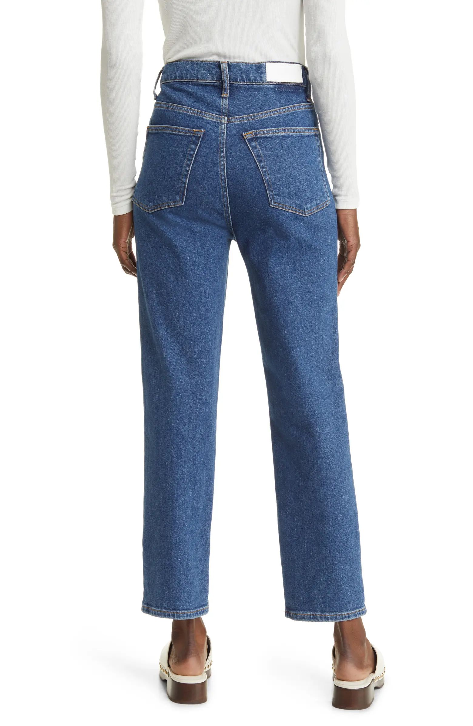 Re/Done Ultra High Waist Ankle Stovepipe Jeans | Nordstrom | Nordstrom