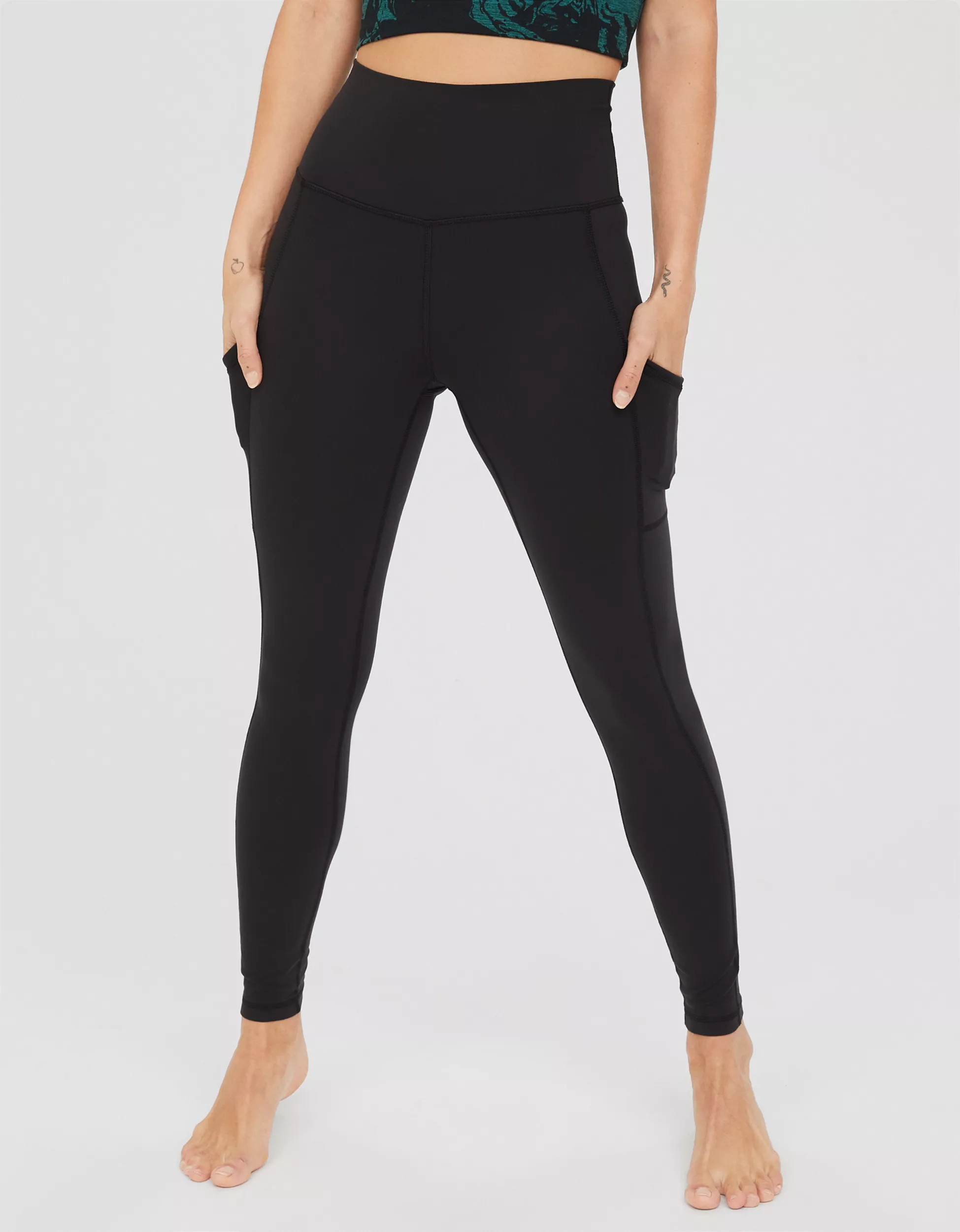 OFFLINE By Aerie The Hugger High Waisted Pocket Legging | Aerie