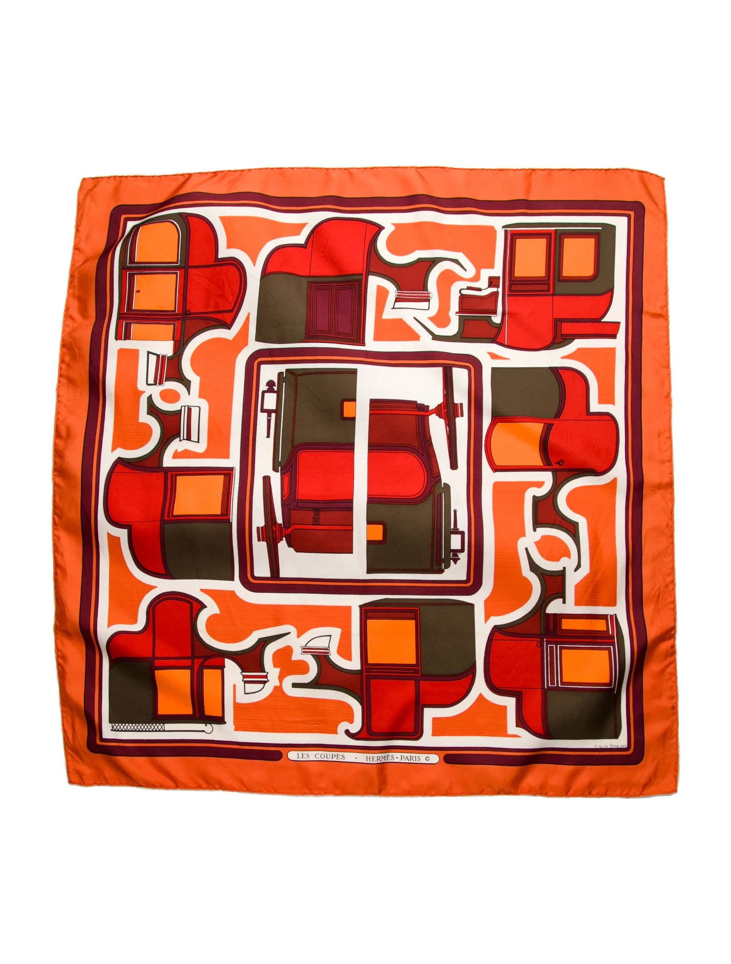 Les Coupes Silk Scarf | The RealReal