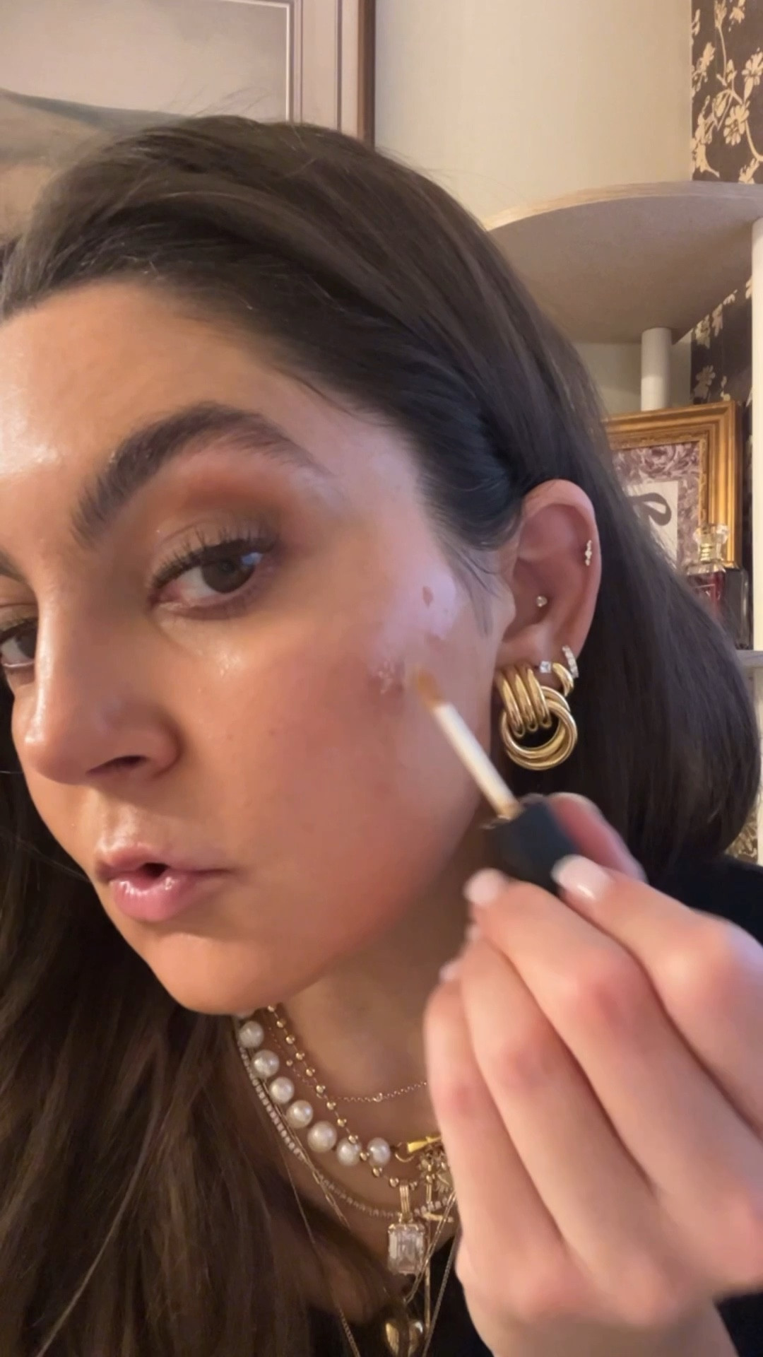 NARS creamy concealer in custard. Spot concealer 