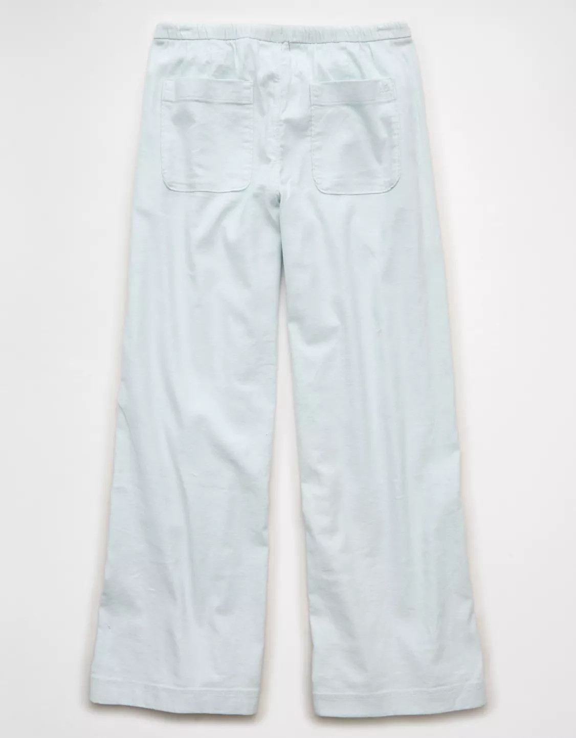 AE Stretch Low-Rise Linen-Blend Pull-On Pant | American Eagle Outfitters (US & CA)