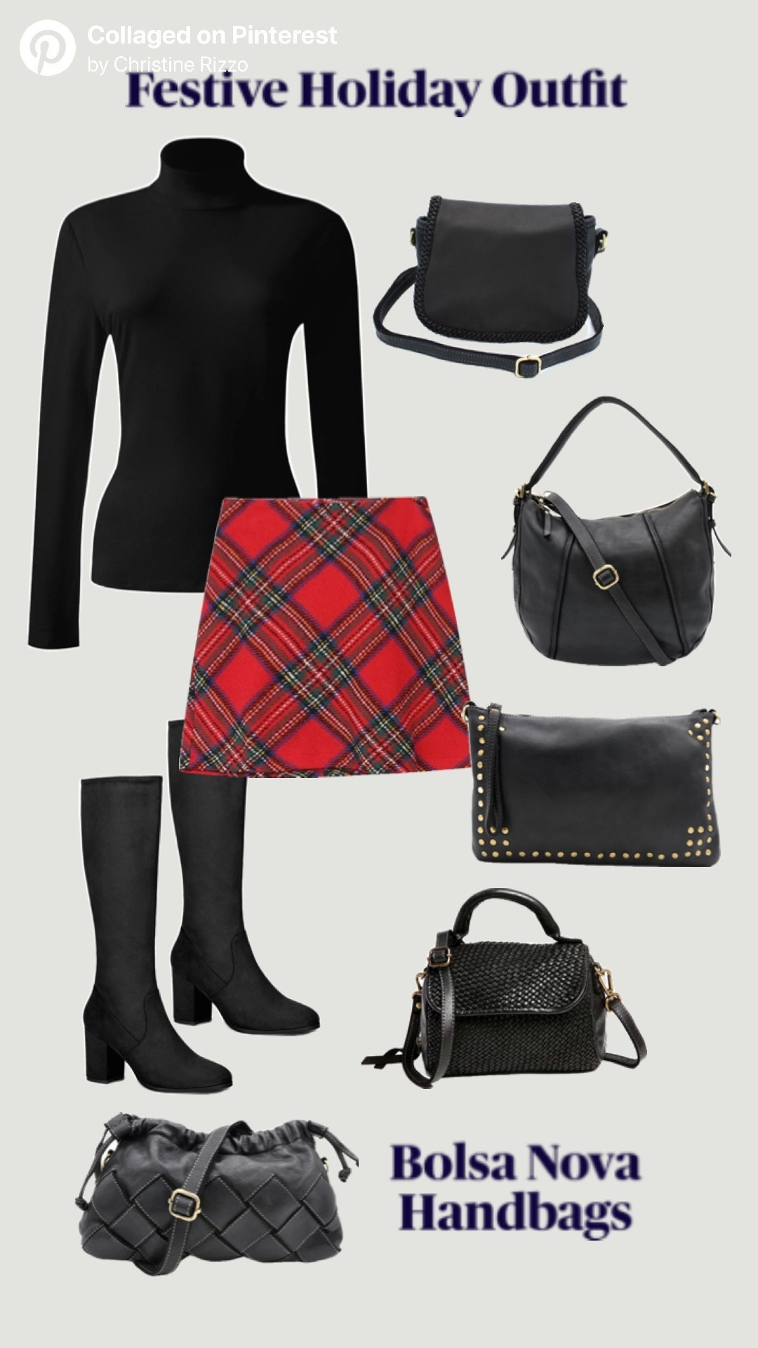 Holiday outfit featuring Bolsa Nova Handbags.   Save 25% off at bolsanovahandbags.com until 12/1! Or shop Nordstrom.com

#LTKSeasonal #LTKHoliday #LTKFindsUnder50