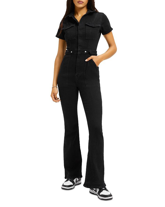 Fit For Success Bootcut Denim Jumpsuit | Bloomingdale's (US)