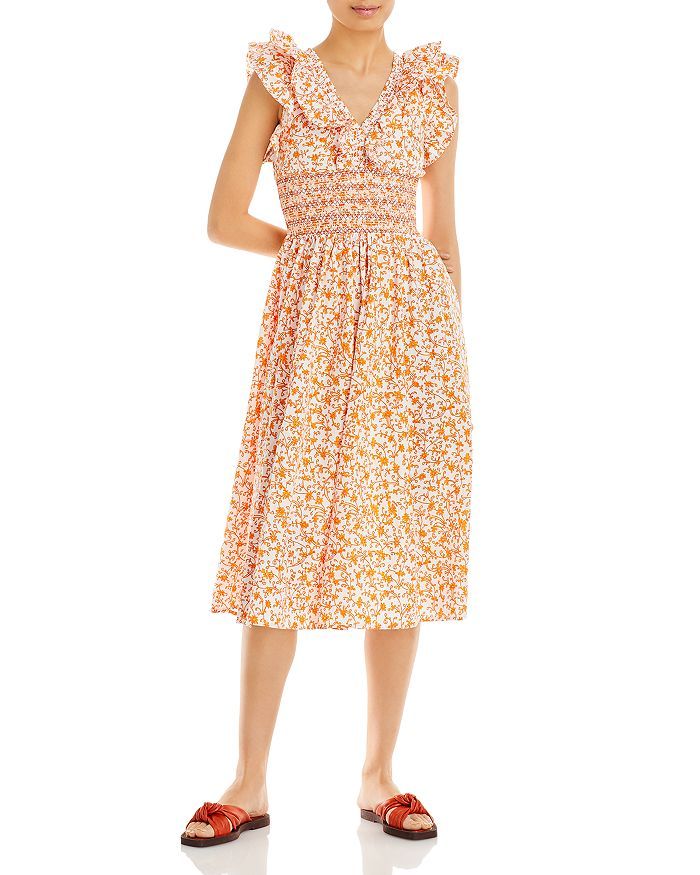 Scilla Smocked Printed Dress | Bloomingdale's (US)