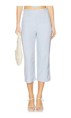 La Porte Jane Pearl Capri in Cashmere Blue from Revolve.com | Revolve Clothing (Global)