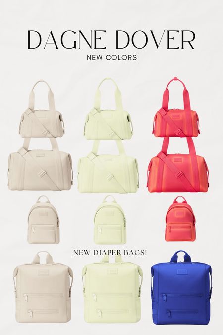 New diaper bag colors 😍 

other personal faves are the Landon large and Landon small (like a mini tote) & small backpack 💙 I have the large backpack for travel! 

#LTKbaby #LTKtravel #LTKbump