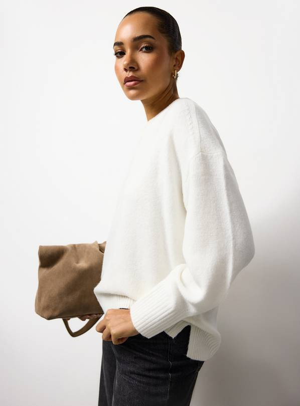 The Soft Cream Knitted Jumper 14 | Tu Clothing