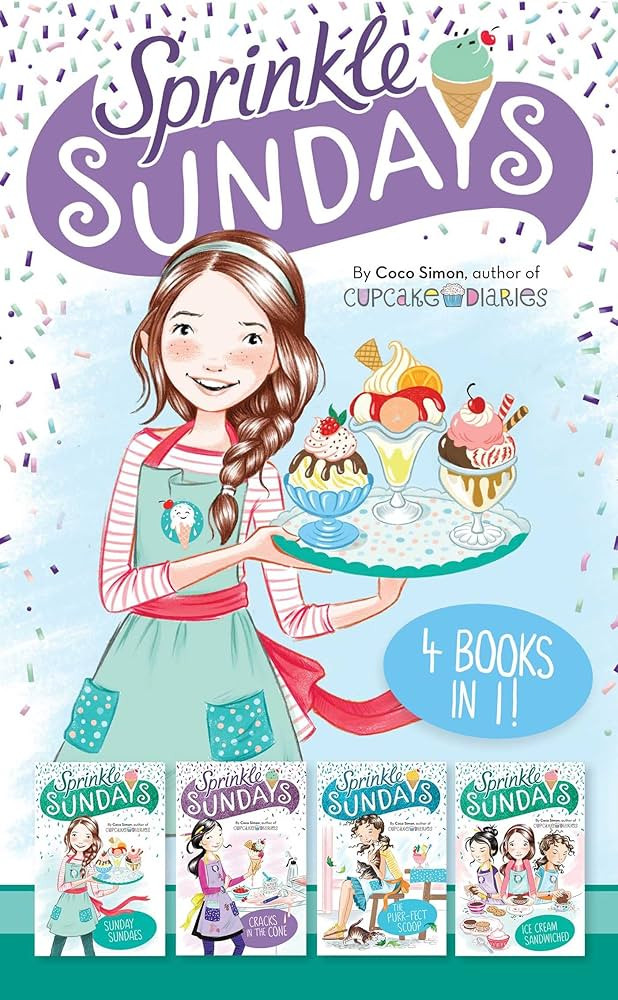 Sprinkle Sundays 4 Books in 1!: Sunday Sundaes; Cracks in the Cone; The Purr-fect Scoop; Ice Crea... | Amazon (US)