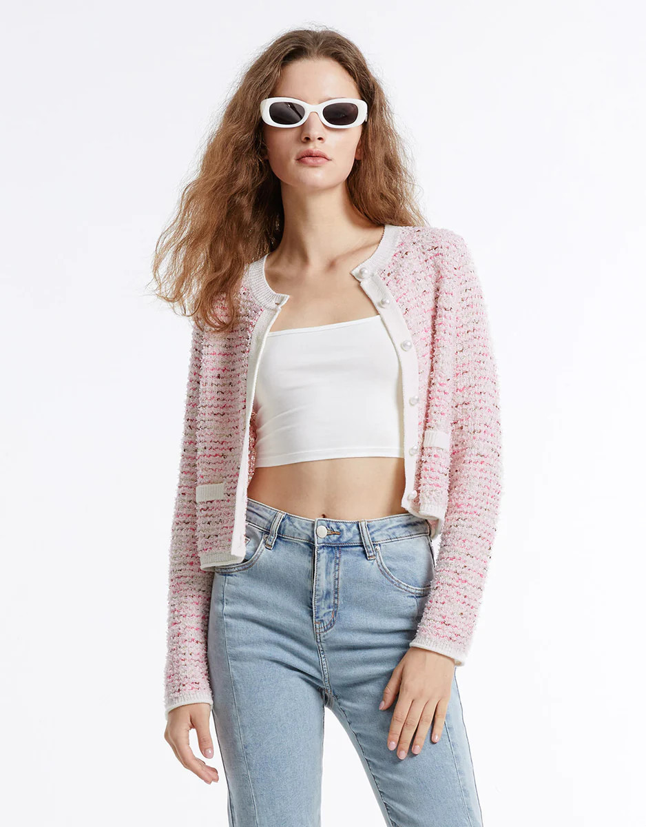 Tweed Cardigan | Urban Revivo