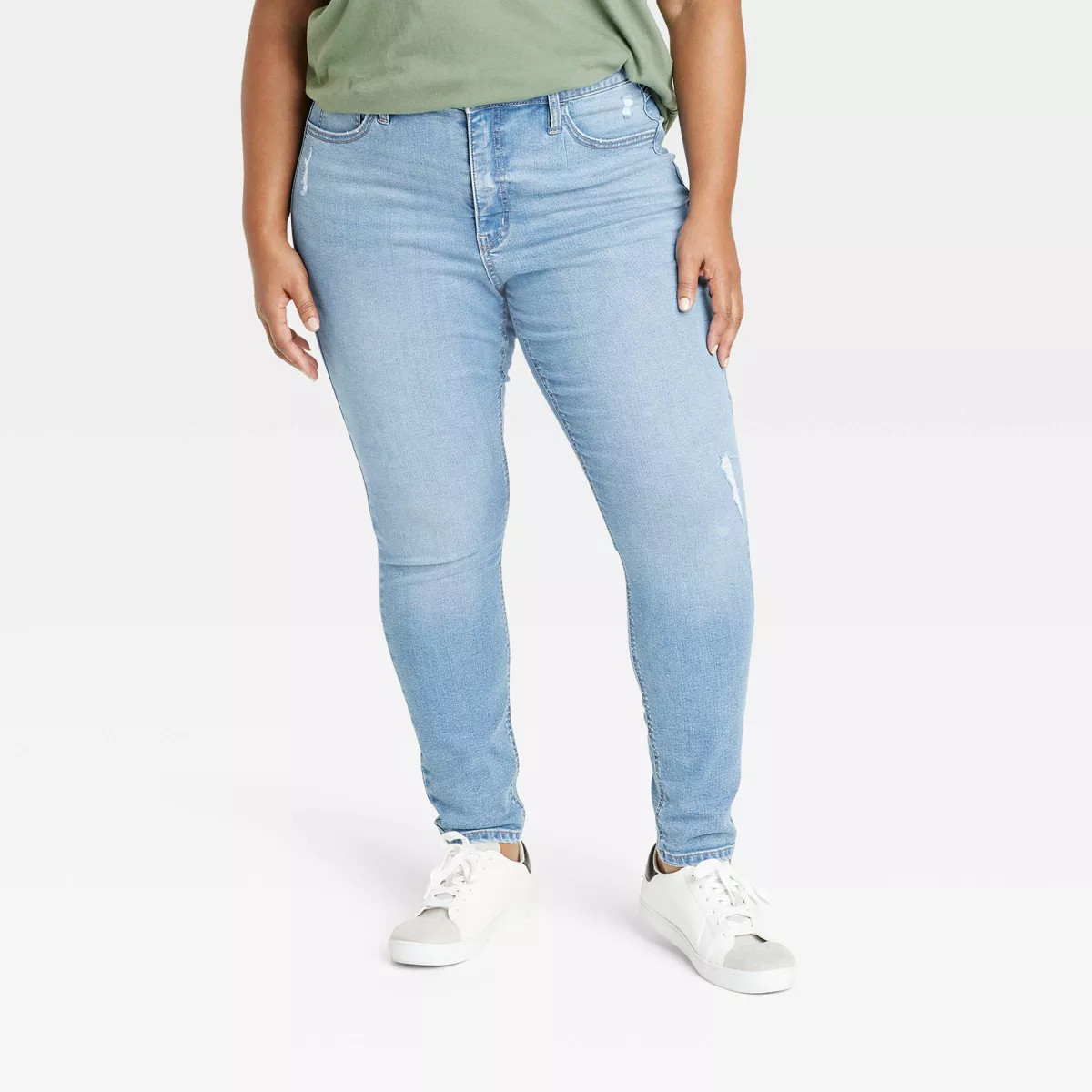 Women's High-Rise Skinny Jeans - Ava & Viv™ | Target