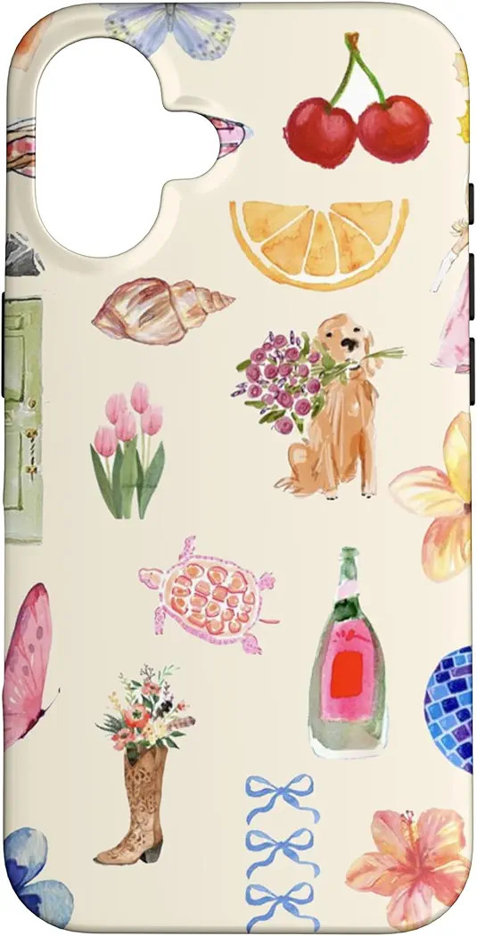 iPhone 16 Aesthetic Italian European Summer Preppy Collage Case | Amazon (US)
