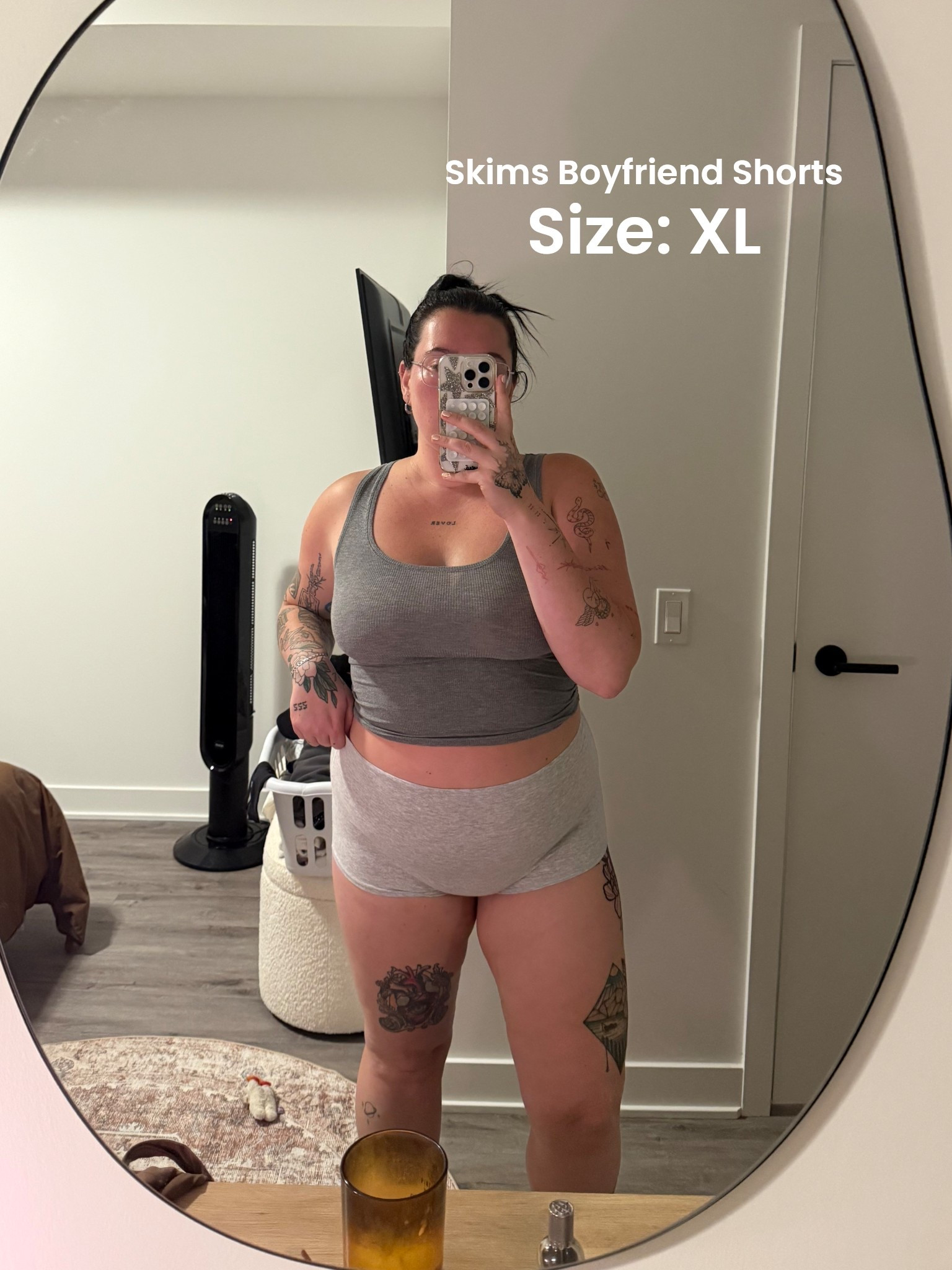 Skims Boy Shorts / Iris’ Love Island Sleep Shorts on a size XL


#LTKPlusSize #LTKMidsize