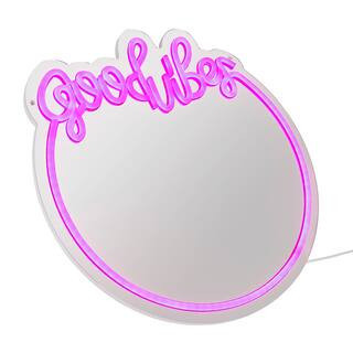 15" Purple LED Neon Good Vibes Mirror by Ashland® | 6 ft | Michaels® | Michaels Stores