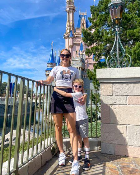 The perfect theme park outfit! I wore this to Disney and was comfy for 12+ hours! I’m in a small in the skirt and top. 

#LTKfindsunder50 #LTKtravel #LTKfindsunder100