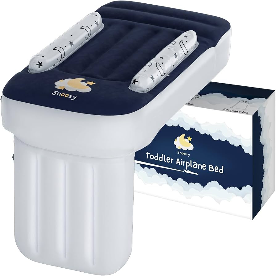 Toddler Airplane Bed - Airplane Must Haves for Kids, Airplane Seat Extender for Kids, with Carry ... | Amazon (US)
