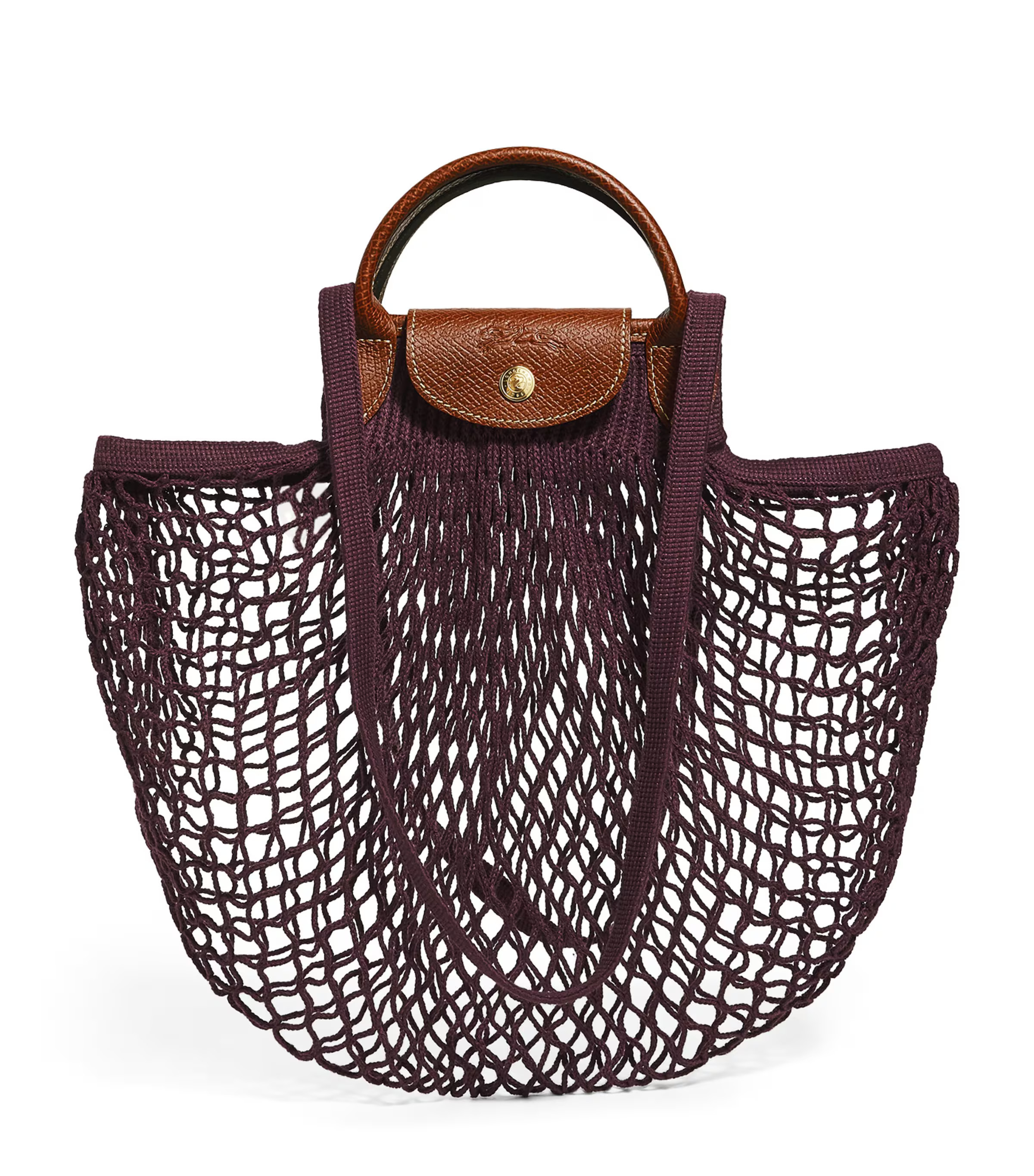 Longchamp Extra-Small Mesh Le Pliage Filet Bag | Harrods