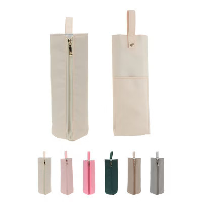 Unique Bargains Hair Tool Organizer Travel Bag with Pockets for Curling Iron Flat Iron Beige | Target