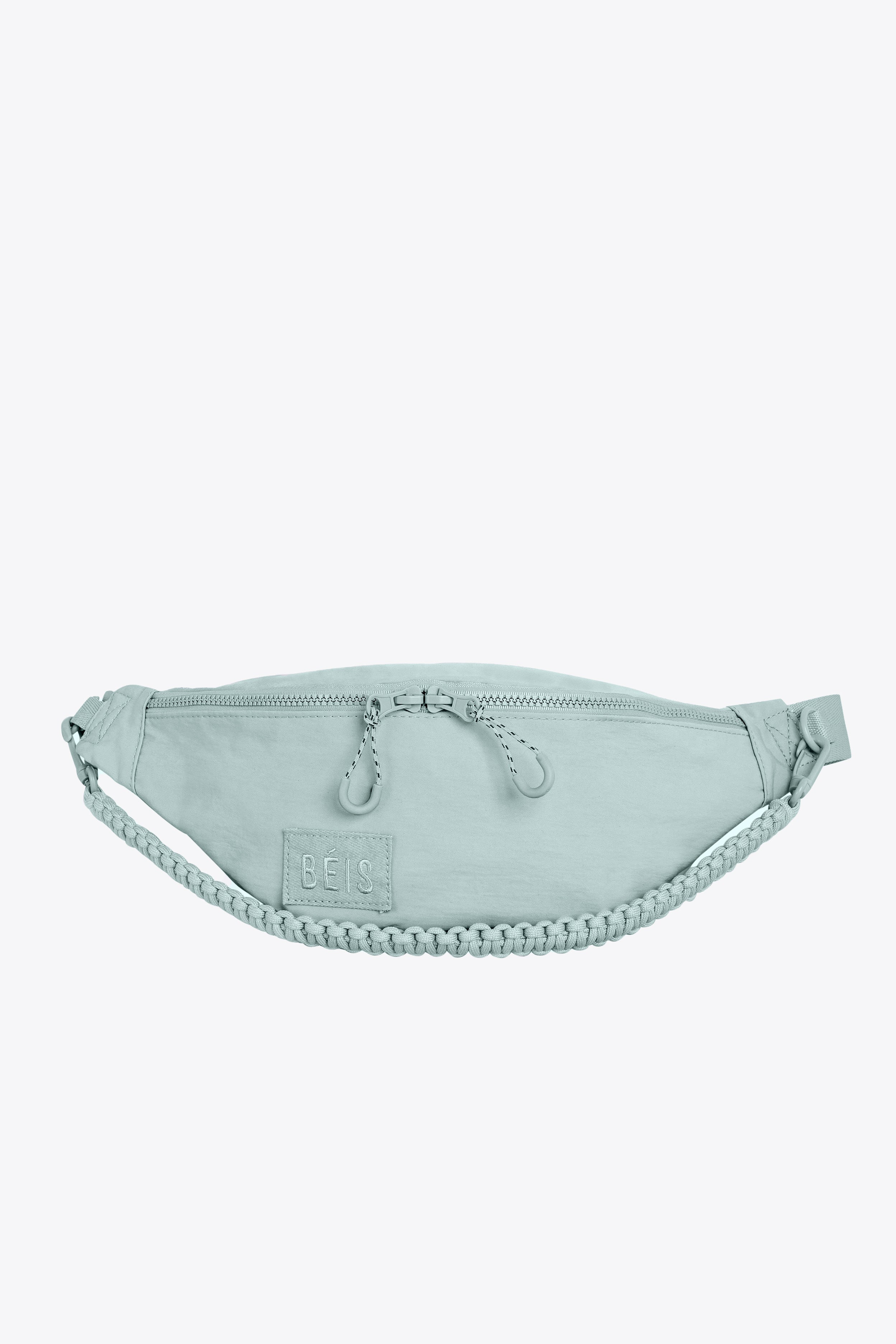 BÉIS 'The Sport Pack' in Slate - Chic, Green Belt Bag | BEIS