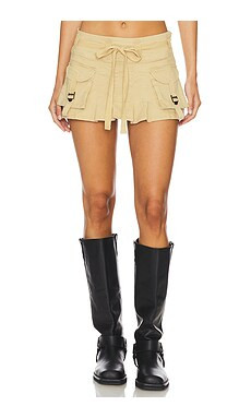 superdown Ciaran Skort in Khaki from Revolve.com | Revolve Clothing (Global)