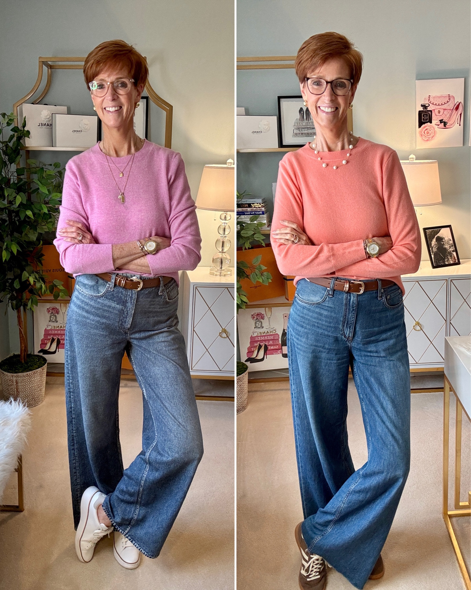 JCrew Soft, flattering cashmere sweaters in colors that instantly brighten winter outfits. These are the kind of classic pieces I reach for season after season.

Wearing a medium in both

#LTKTall #LTKOver40 #LTKootd