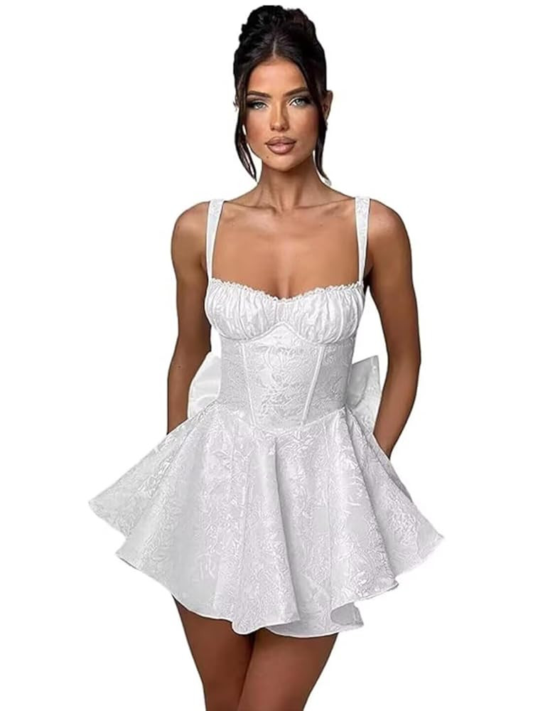Wchecalino Short Wedding Dresses Bride Reception Dress Bride To Be Outfits Bride To Be Dress Amazon | Amazon (US)