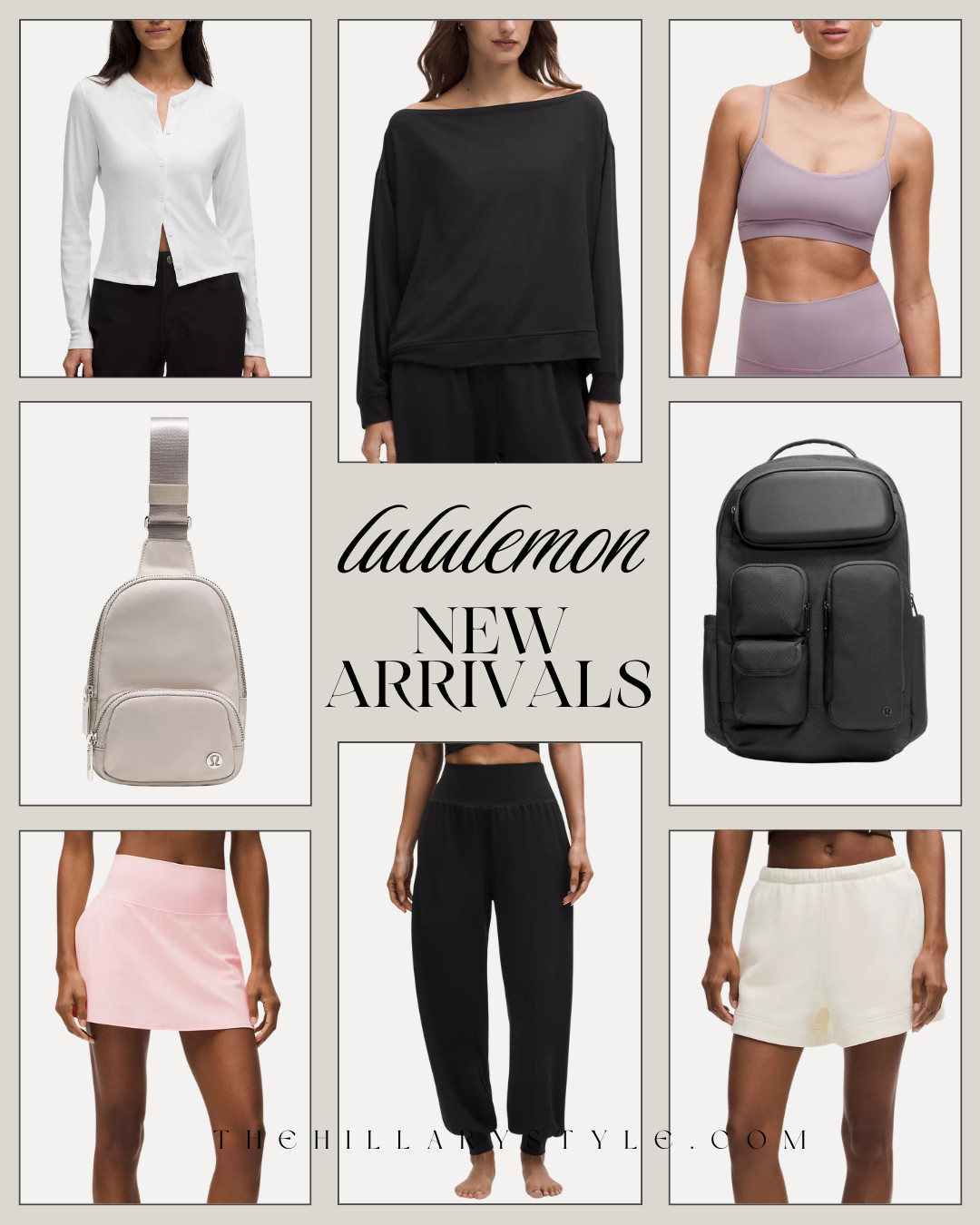 Lululemon New Arrivals: Athleisure & Activewear Favorites
Elevate your athleisure with the latest lululemon new arrivals, from viral bags and versatile jackets to comfy joggers and top-rated workout sets. Shop trending colors like pink, lilac, and essential black, and discover new favorites for your active life and everyday wear. These are the must-have pieces everyone is loving. 

 #lululemon #lululemonnewarrivals #athleisure #activewear #workoutfit #workoutootd #pinterestoutfit #viralbag #lululemonbeltbag #leggings #joggers #fitnessmotivation #fashionblogger #TheHillaryStyle 

#LTKfitnessgoals #LTKSeasonal #LTKActive