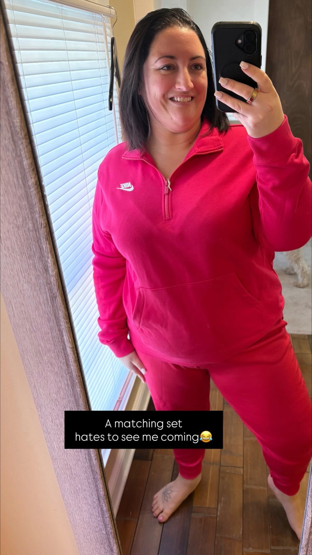 A matching set
hates to see me coming😂