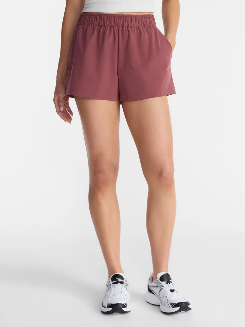 Avia Women's FeatherStretch Shorts, 3'' Inseam, Sizes XS-XXXL | Walmart (US)