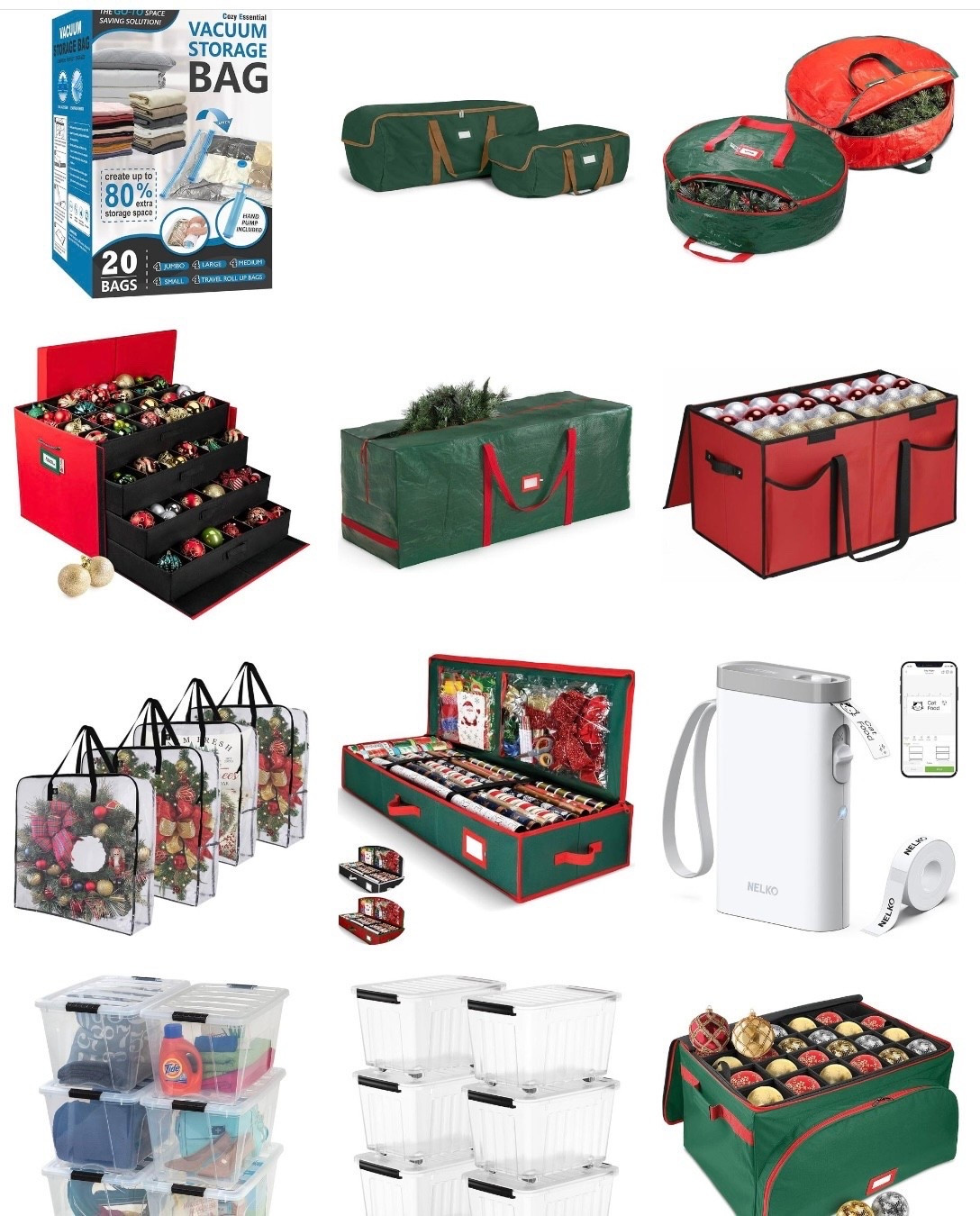 Post-Christmas decor storage solutions to bring clarity and sanity to your house, and keep you organized for next year!

Christmas decor storage, holiday decor storage, wreath storage, ornament storage, label maker, garland storage 

#LTKHome #LTKHoliday #LTKmomlife
