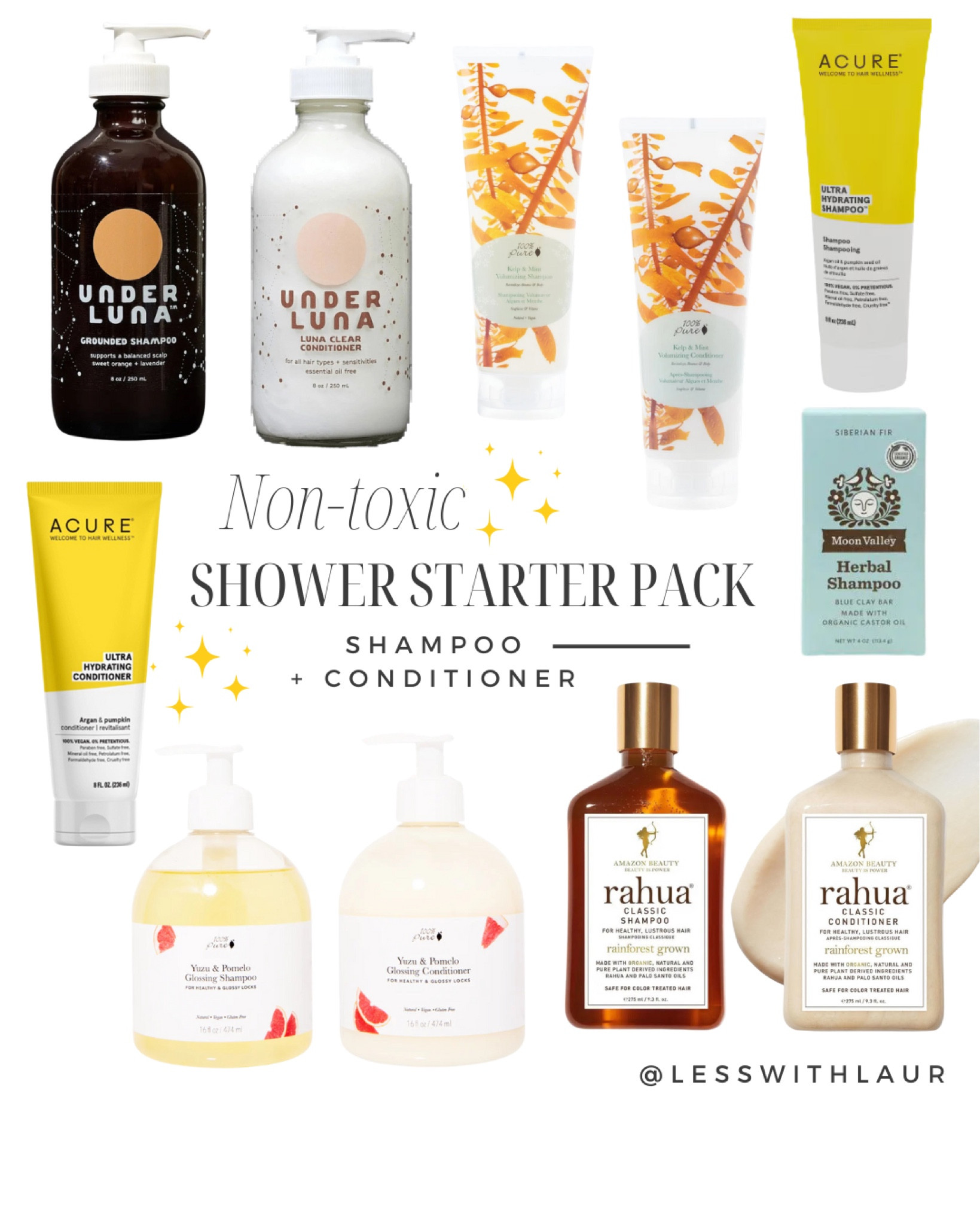 Cleaner Shampoo and Conditioner 🎀

#LTKHome #LTKBeauty #LTKSeasonal